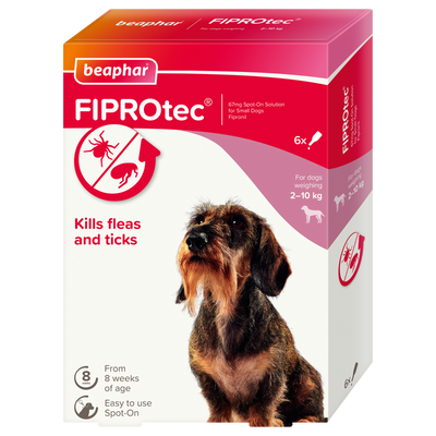 Fiprotec Spot On Small Dog 6 Treatment