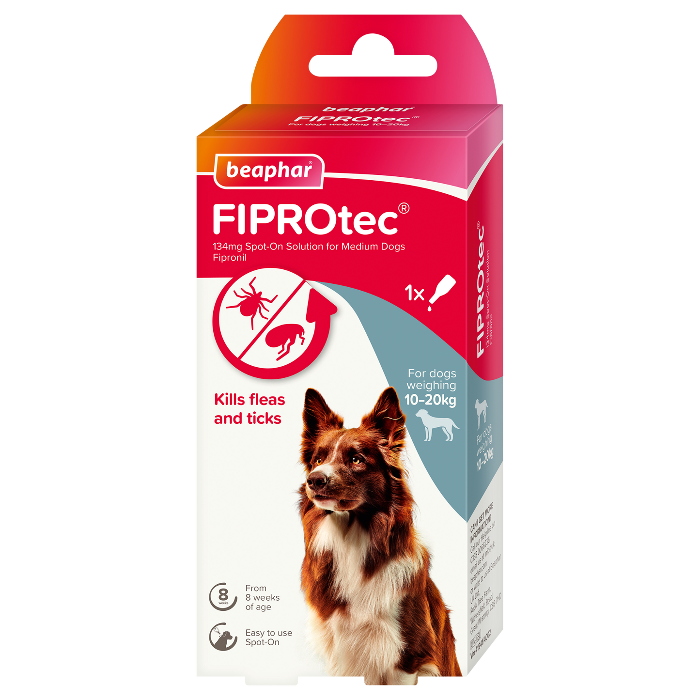Fiprotec Spot On Medium Dog 1 Treatment