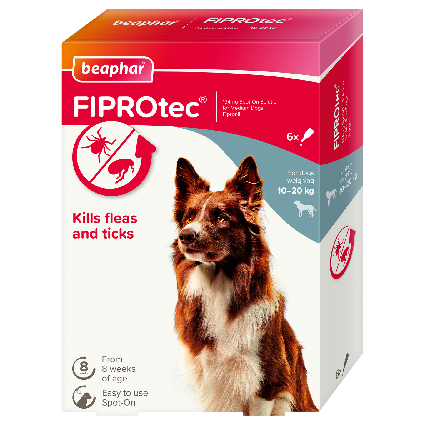 Fiprotec Spot On Medium Dog 6 Treatment