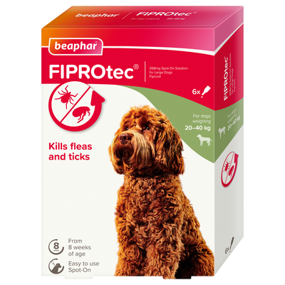 Fiprotec Spot On Large Dog 6 Treatment