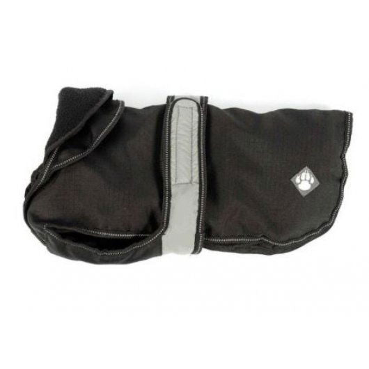 2 In 1 Grey/Black Dog Coat 30cm (12")