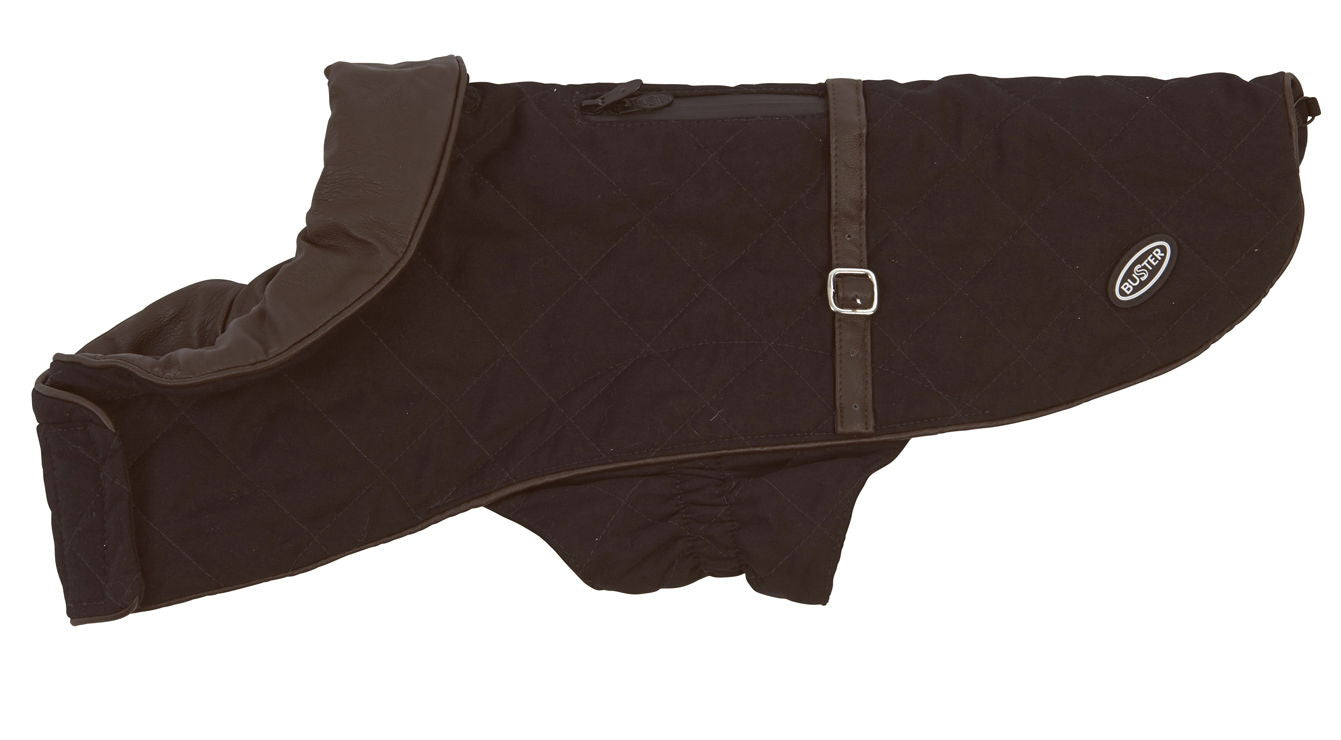 Buster City Dog Coat Bitter Chocolate XSml