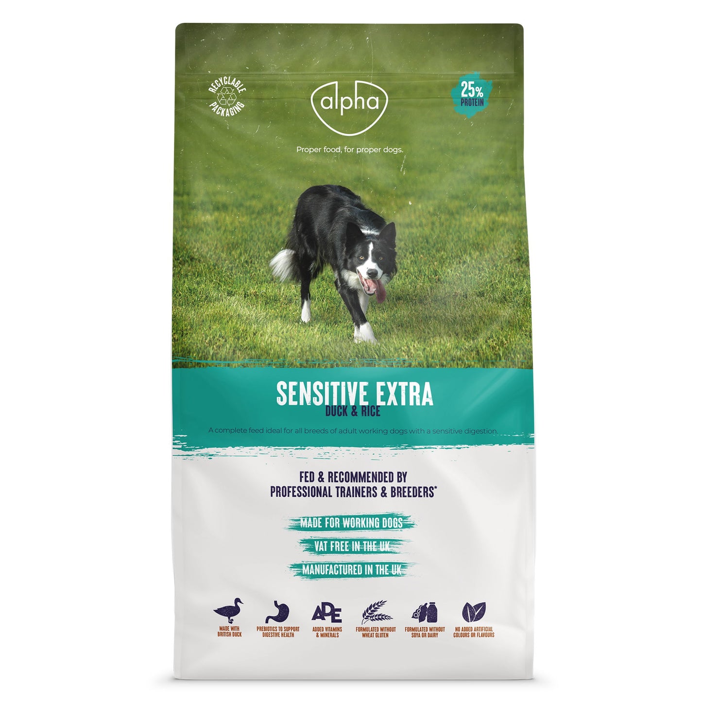 Alpha Sensitive Extra With Duck & Rice 15kg