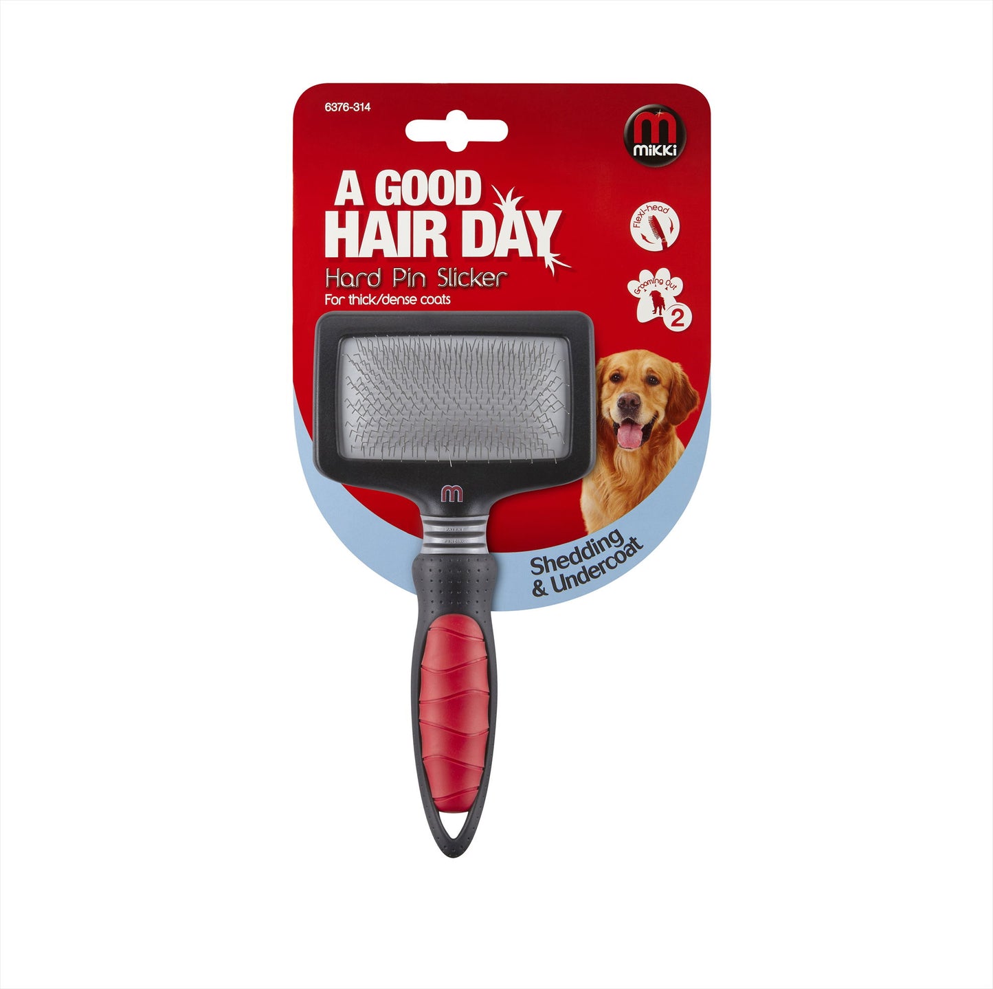 Mikki Hard Pin Slicker Small