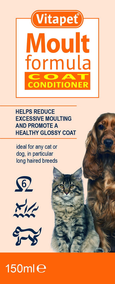 Vitapet Dog Moult Formula Coat Conditioner 150ml