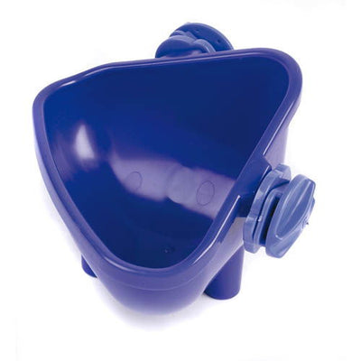 Superpet Hang & Lock Corner Dish 8.2x4x9"