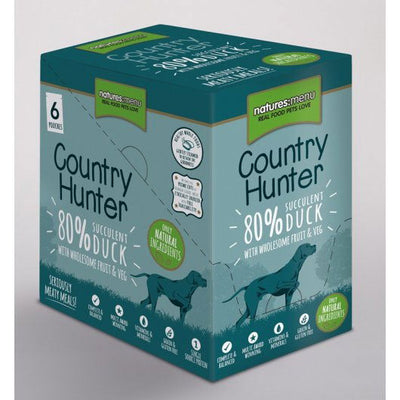 Natures Menu Country Hunter Dog Adult Pouch Duck 6x150g