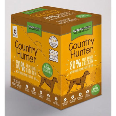 Natures Menu Country Hunter Dog Adult Pouch Chicken 6x150g