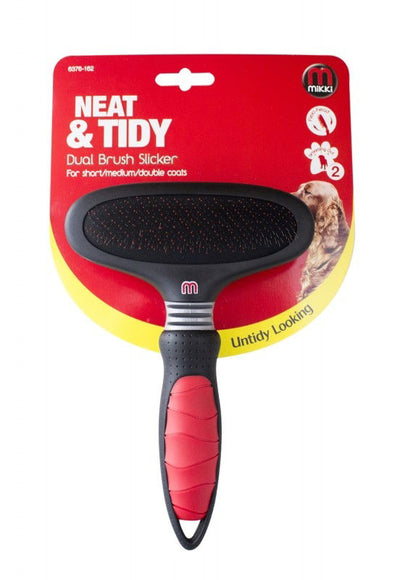 Mikki Dual Slicker Brush Small