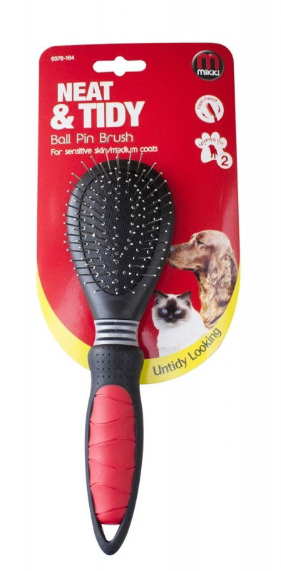 Mikki Ball Pin Brush Small