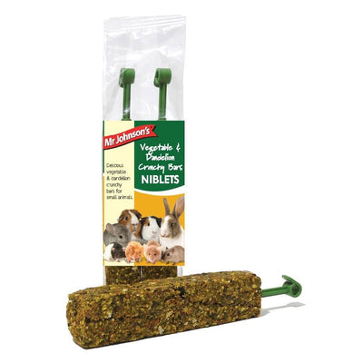 Mr Johnsons Veg & Dandelion Crunchy Niblets Bar 120g