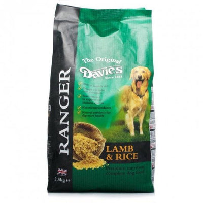 Davies Ranger Lamb  & Rice Complete 15kg Pmp £29.99