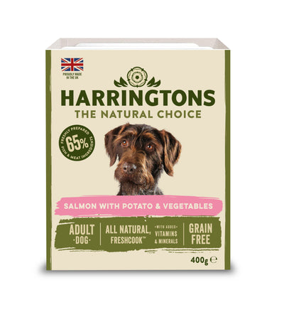 Harringtons Wet Salmon & Potato 400g