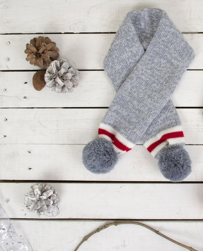 Festive Collection Scarf Marl Knit Med