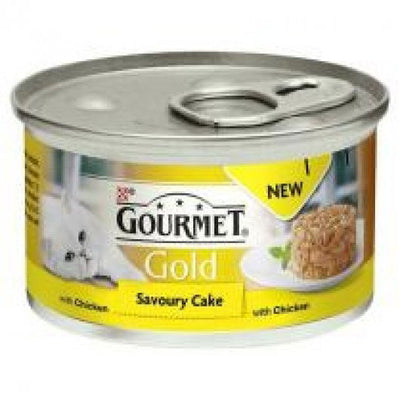 Gourmet Gold Savoury Cake Chicken In Gravy 85g