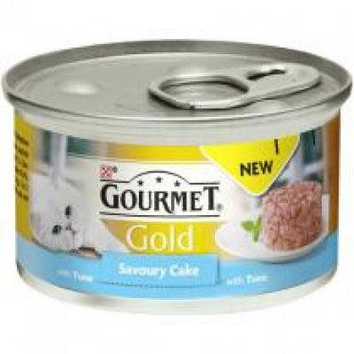 Gourmet Gold Savoury Cake Tuna In Gravy 85g