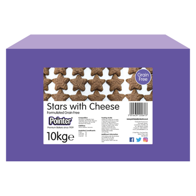 Pointer Grain Free Stars with Cheese 10kg