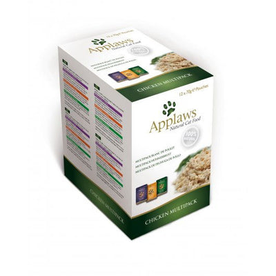 Applaws Cat Pouch Chicken Multi Pack 12x70g
