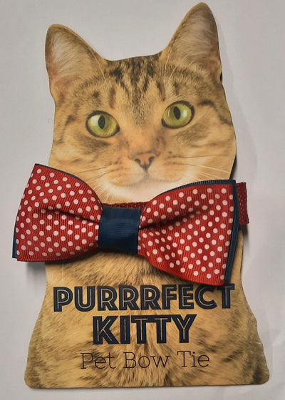 Dog And Cat Bow Tie