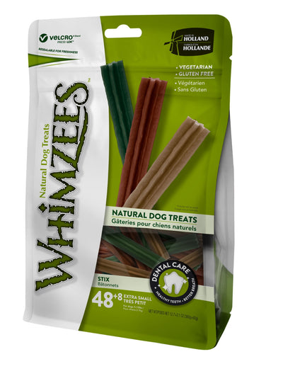 Whimzees Stix Xsml 9 Cm 56pk