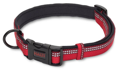 Halti Nylon Adjustable Collar Red Small 10mm X25-35cm