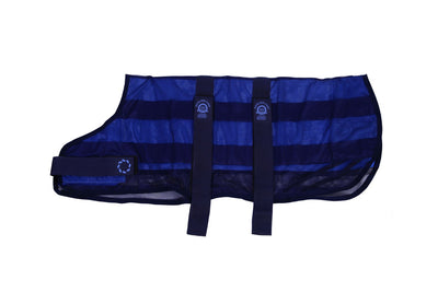 Cooling Dog Coat & Bag Navy XLge 24"
