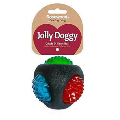 Jolly Doggy Catch & Flash Ball 7cm