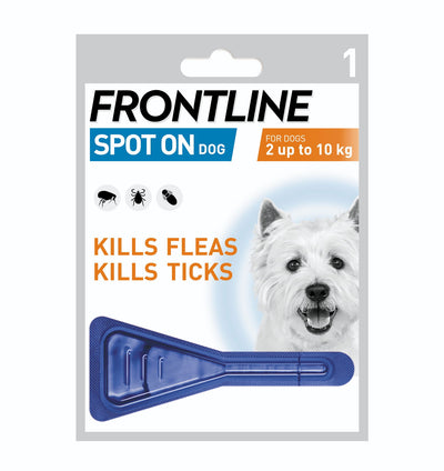 Frontline Spot On Sml Dog 2-10kg 1 Pipette