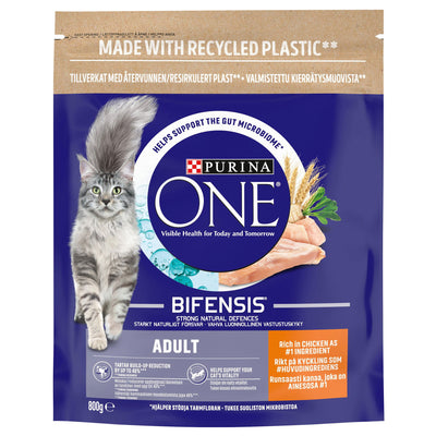 Purina One Adult Rich In Chicken & Whole Grains 800g