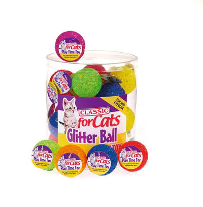 Classic Glitter Balls 40mm