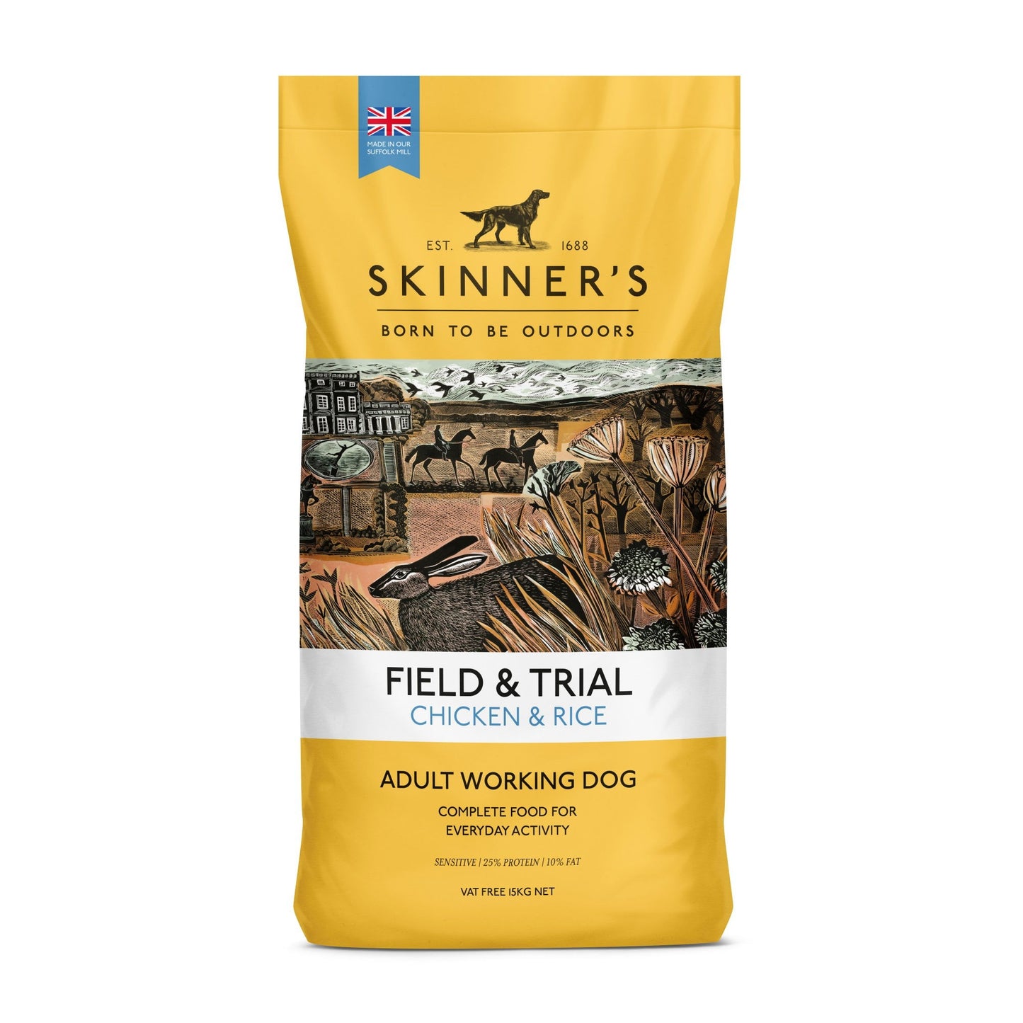 Skinners Field & Trial Chicken & Rice 15kg