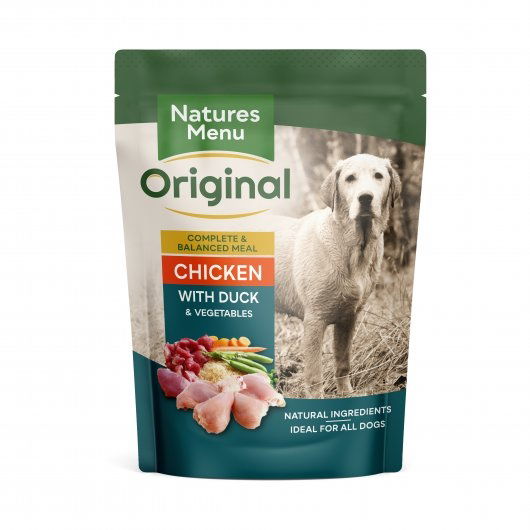 Natures Menu Dog Adult Pouch Chicken & Duck 300g