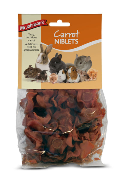 Mr Johnsons  Small Animal Treat Carrot Niblets 80g