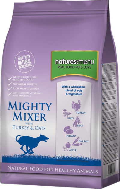 Natures Menu Mighty Mixer With Turkey And Oats 2kg