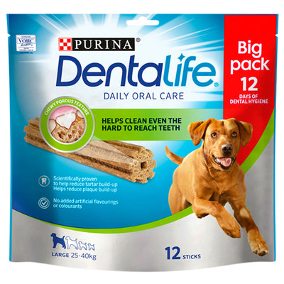 Dentalife Daily Oral Care Chk Chew Adult Large 12 Pk 426g