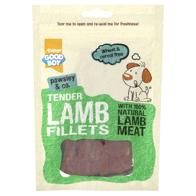 Good Boy Pawsley & Co Tender Lamb Fillets 80g