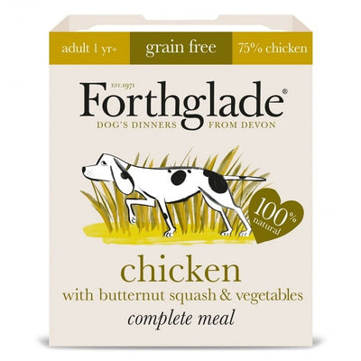 Forthglade Adt GF Comp Chicken Butternut Squash & Veg 395g