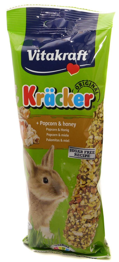 Vitakraft Kräcker® Rabbit Popcorn-honey Stick 2pk