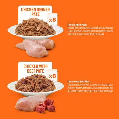 Hilife Natural Cat Pch The Chicken One In Jelly 8x70g