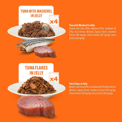 Hilife Natural Cat Pch The Tuna One In Jelly 8x70g