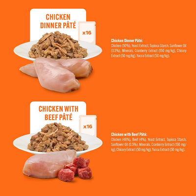 Hilife Natural Cat Pch The Big Chicken One In Jelly 32x70g