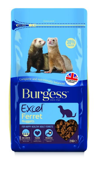 Burgess Excel Ferret Nuggets 2kg