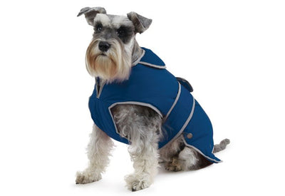 Muddy Paws Stormguard Lined Coat&Chest Protector Blue XSml