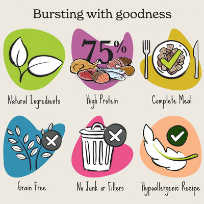 Forthglade Adult GF Gourmet Comp Duck & Venison395g