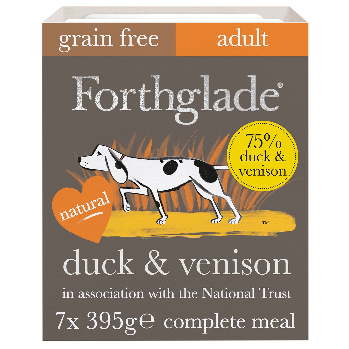 Forthglade Adult GF Gourmet Comp Duck & Venison395g