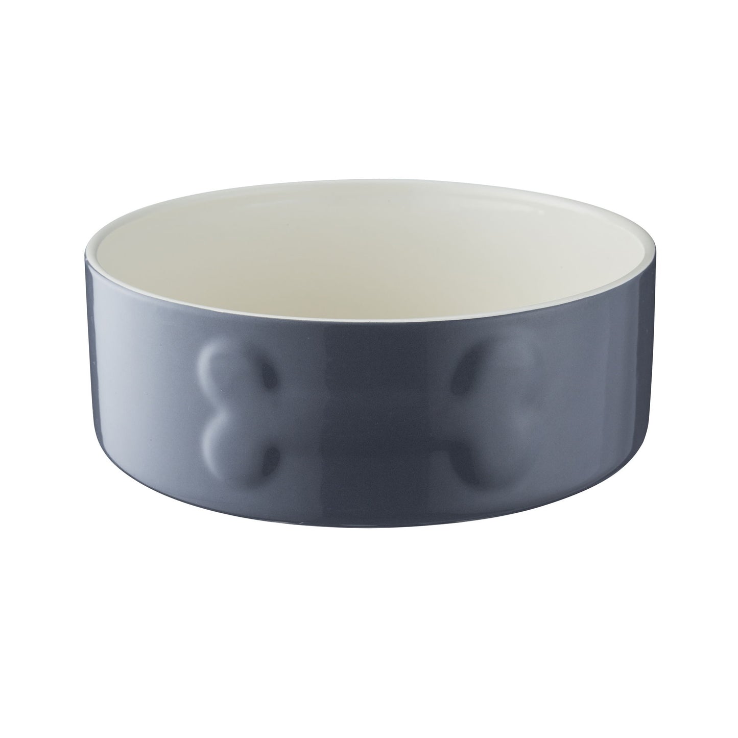 Mason Cash Colour Mix Dog Bowl Grey 20cm