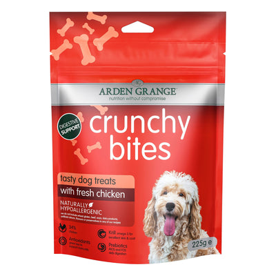 Arden Grange Crunchy Bites Chicken 225g