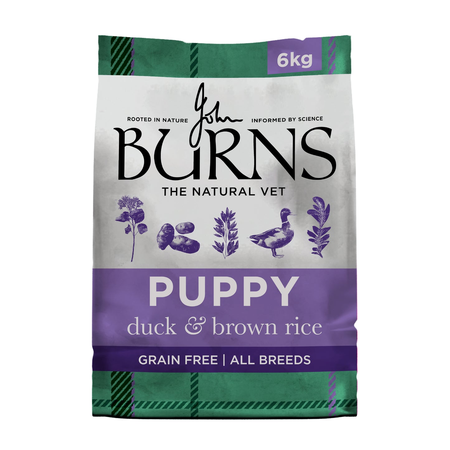 Burns Puppy Free From Duck & Potato 6kg
