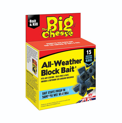 The Big Cheese All Weather Block Bait Pk15