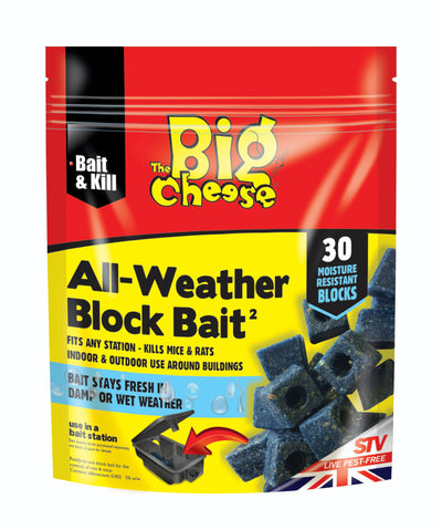 The Big Cheese All Weather Block Bait Pk30